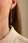 Amber Glow Earrrings L 65