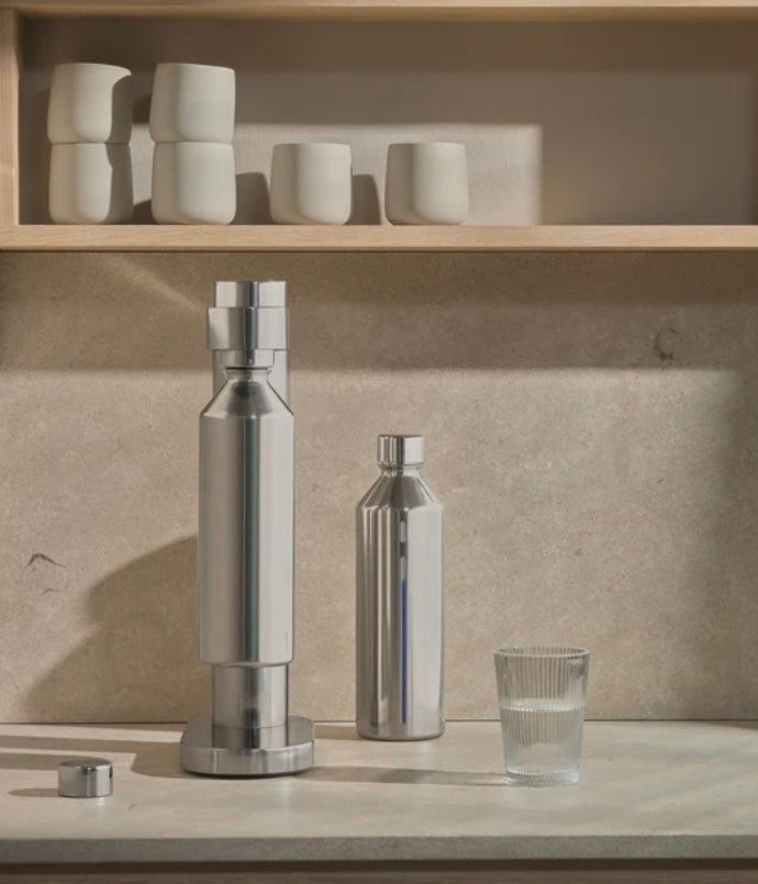 Brus Wassersprudler Flasche 1,2 L Steel