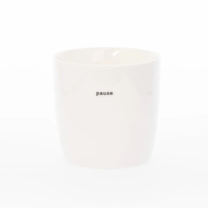 Sögne Porzellanbecher „Pause“
