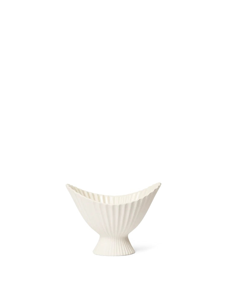 Fountain Bowl 19cm Off White