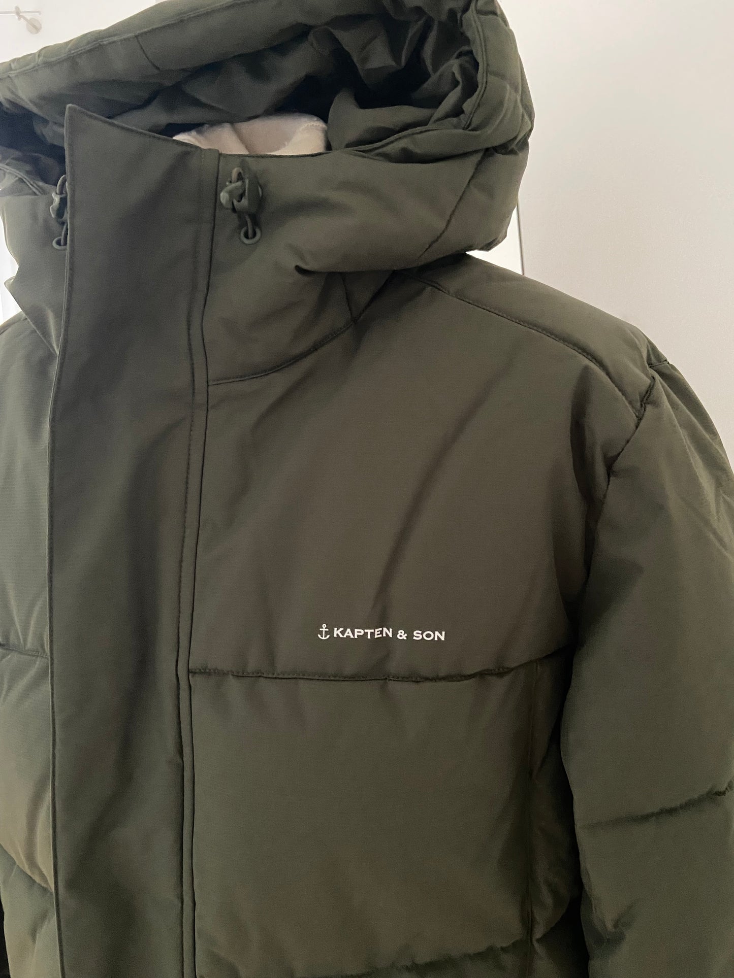 Winter Puffer Jacket grün