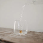 Trinkglas Sternenfigur