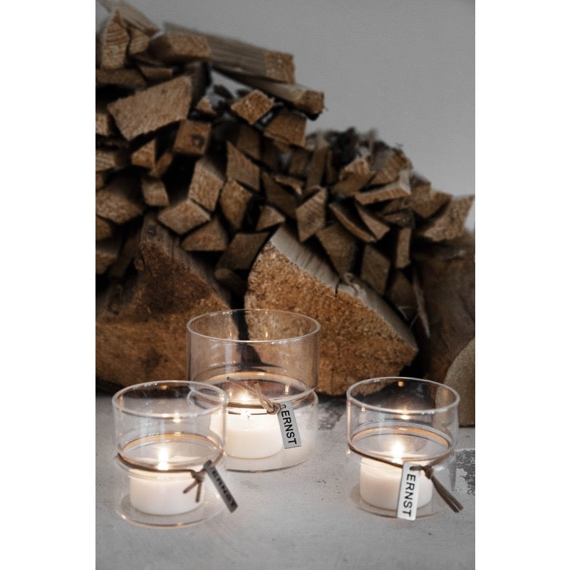 Teelicht Ernst 8x6 cm