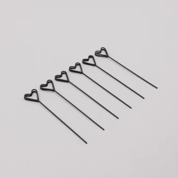 Stecker Karte Mini Herz 6 er Set