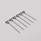 Stecker Karte Mini Herz 6 er Set
