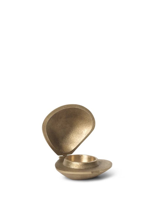 Clan Candle Holder Brass