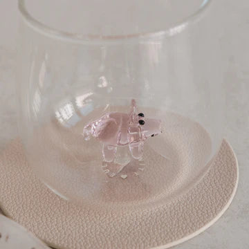 Trinkglas Schwein