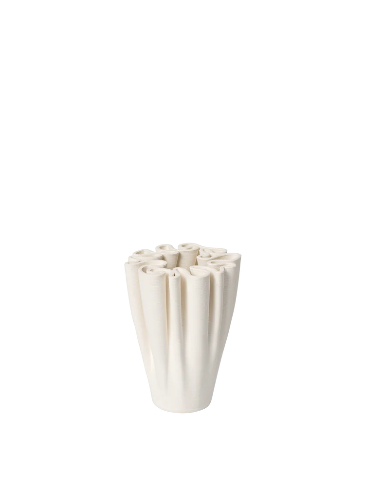 Dedali Vase H 11cm Off white