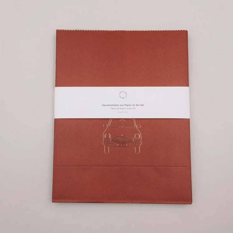 Papiertüten Weihnachten M im 6er Set