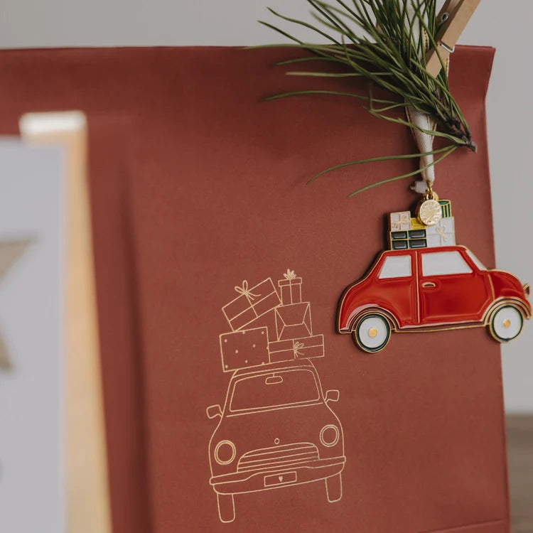 Papiertüten Weihnachten M im 6er Set