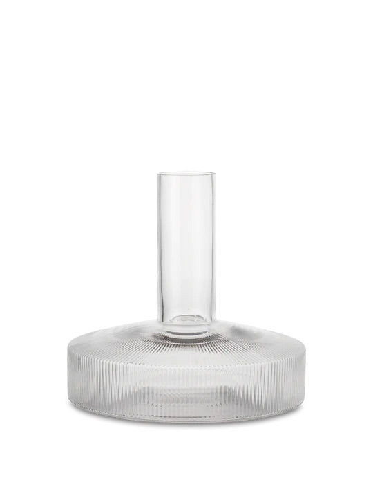 Ripple Wine Carafe clear