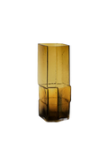 Muro Vase H 30 Recycled Amber