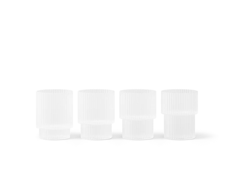 Ripple Glasses Frosted