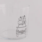 Trinkglas Weihnachtsauto