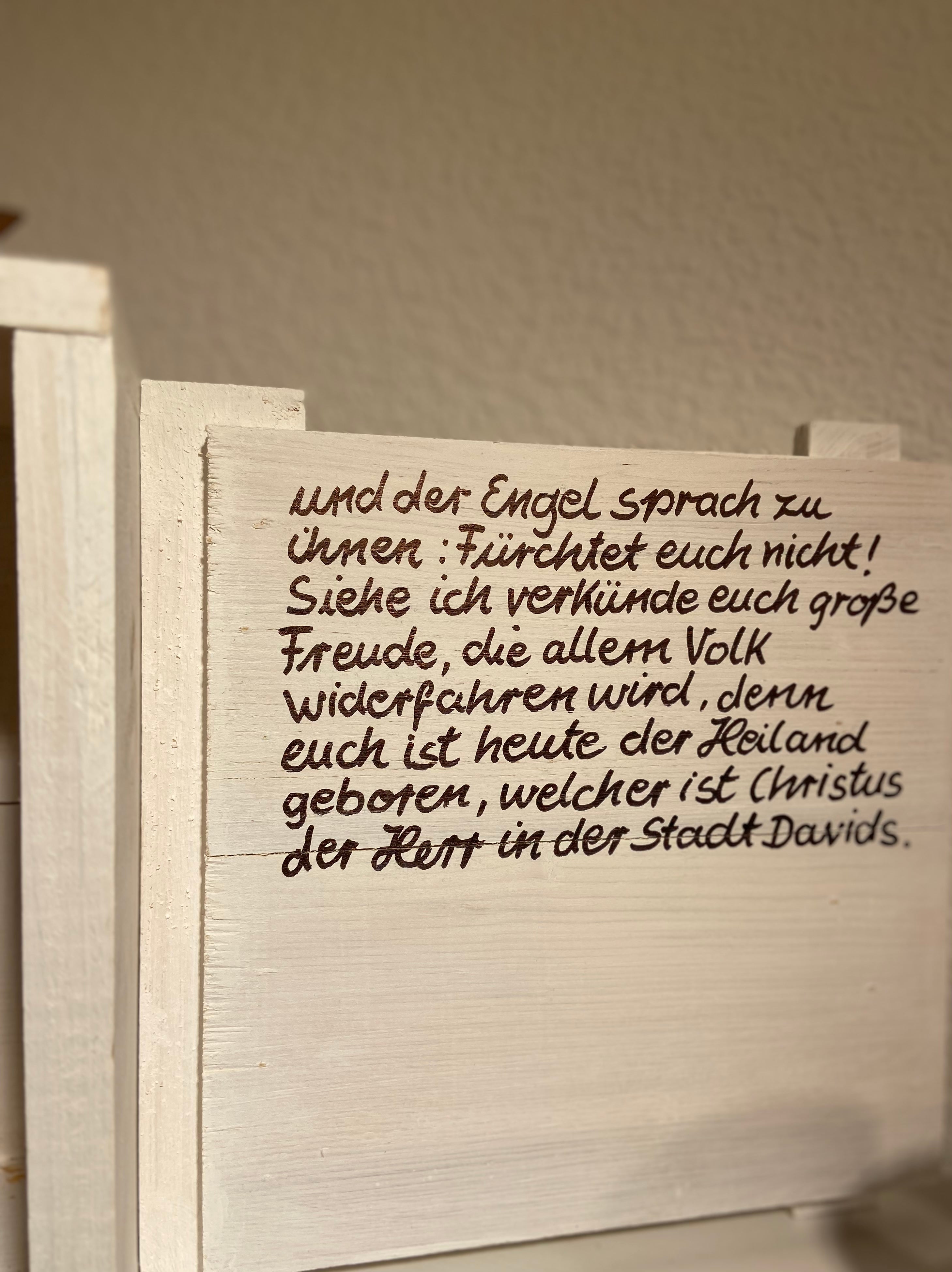 Krippe , X-mas Box Susanne Boerner