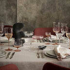 Host Wasser Glas rosa