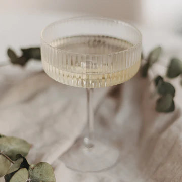Champagner Glas kleine Auszeit