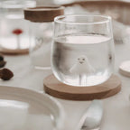 Trinkglas Geistfigur