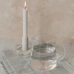 Karaffe Herzfigur rosa