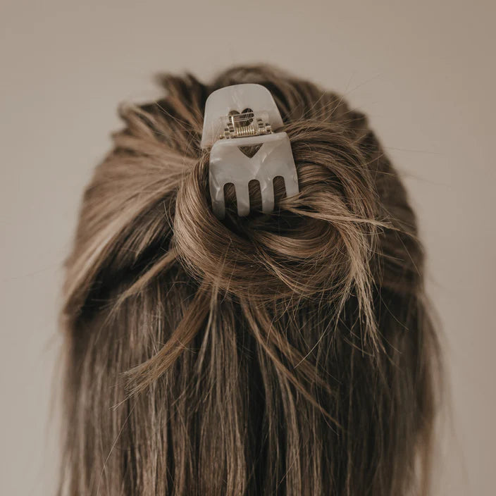 Haarspange klein Pearl Herz