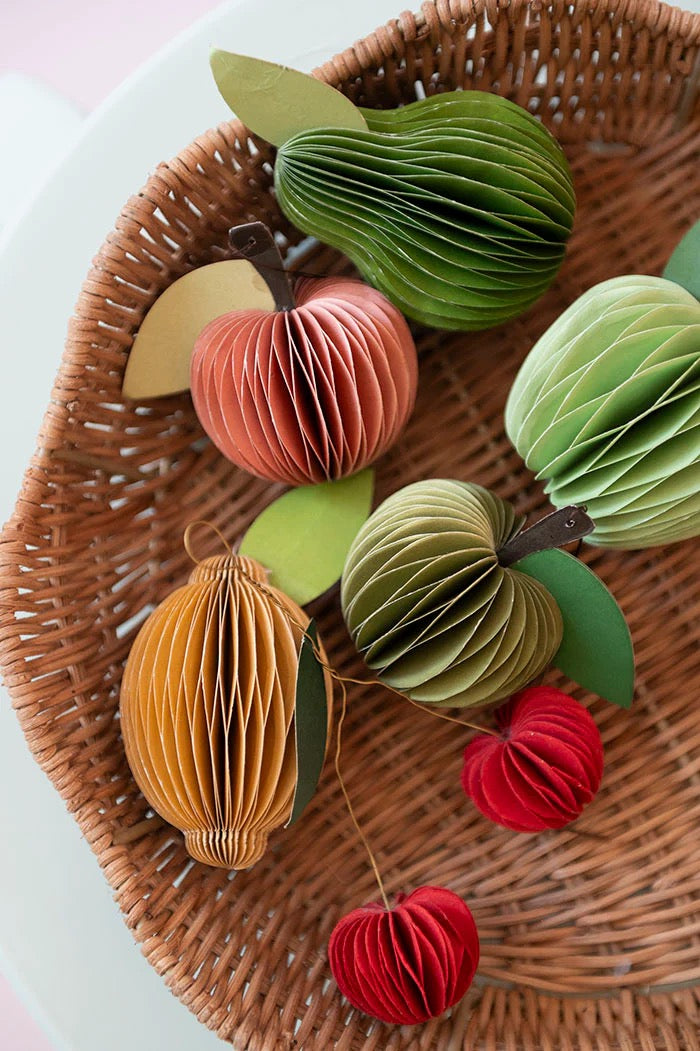 Honeycomb Äpfel Ivy/Cerise 2er-Set