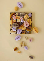 Papier Deko Ei Swirl Straw L 2 Stück