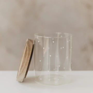 Vorratsglas Herzen 13cm
