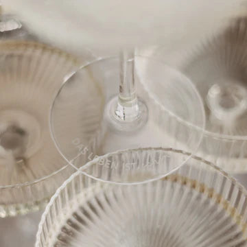 Champagner Glas Das Leben ist schön