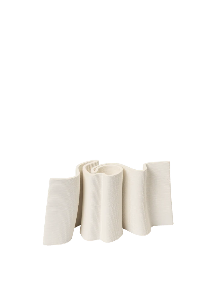 Dedali Candle Holder Off White