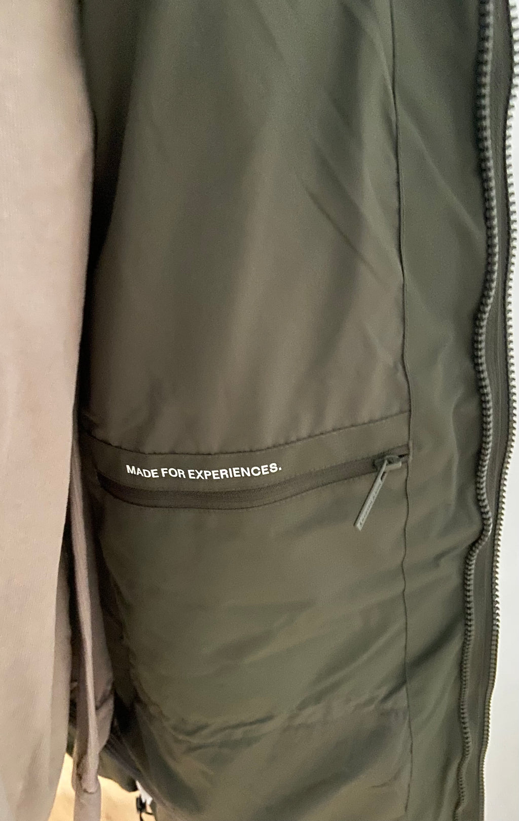 Winter Puffer Jacket grün