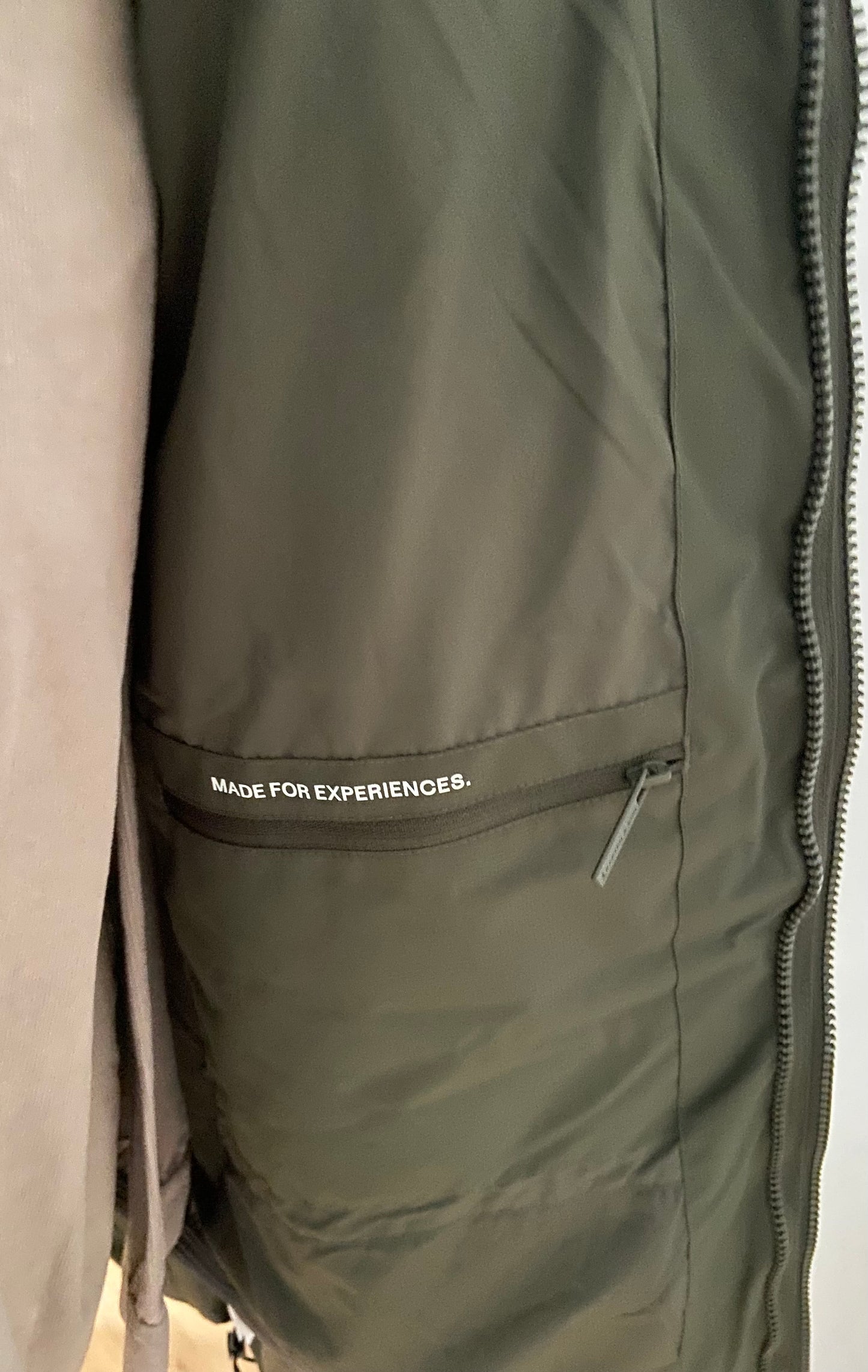 Winter Puffer Jacket grün