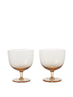 Host Wasser Glas rosa