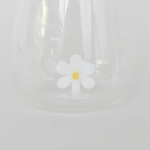 Trinkglas Daisyfigur