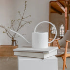 Gießkanne Herz weiß