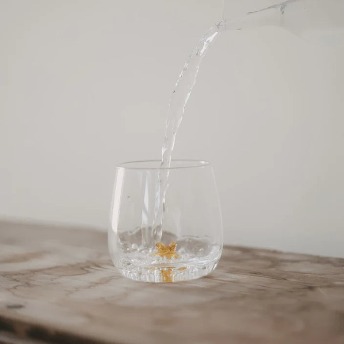 Trinkglas Sternenfigur