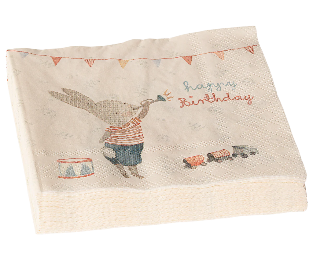 Serviette, happy Day
