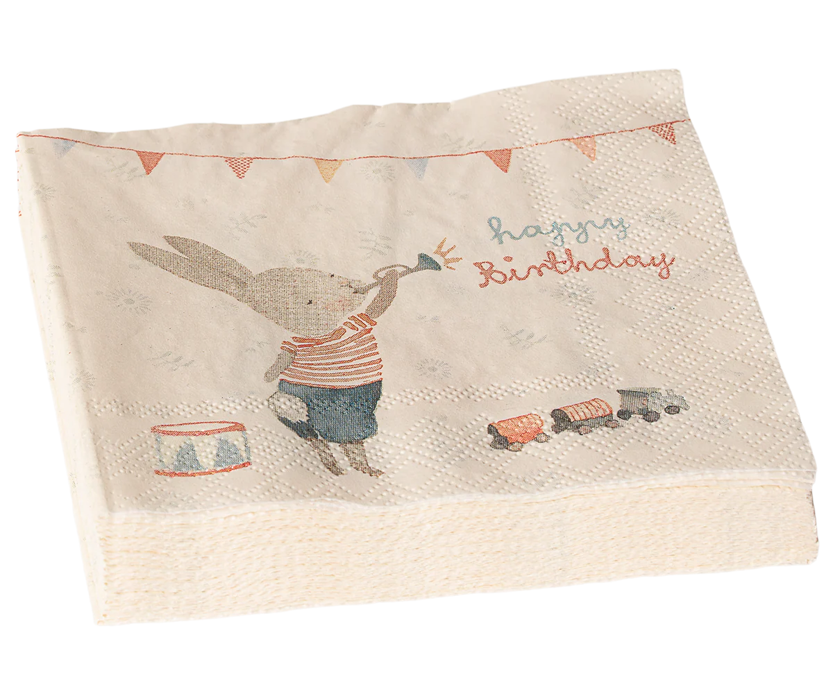 Serviette, happy Day