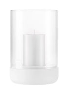 Windlicht L Calma Lily White