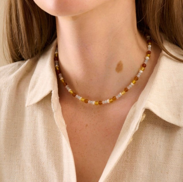 Amber Glow Necklace