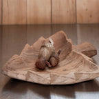 Sögne Holztablett Weihnachtsbaum Akazie