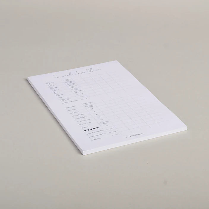 Block Versuch dein Glück