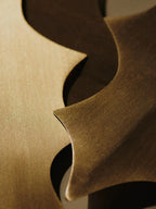 Holly Leaf Brass Ornaments Set of 4