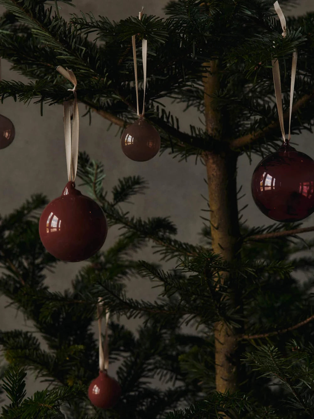 Glass Baubles Set of 3 Größe L