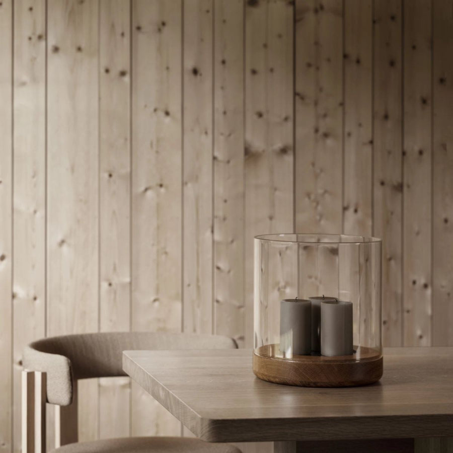 Windlicht Lanto oak XL