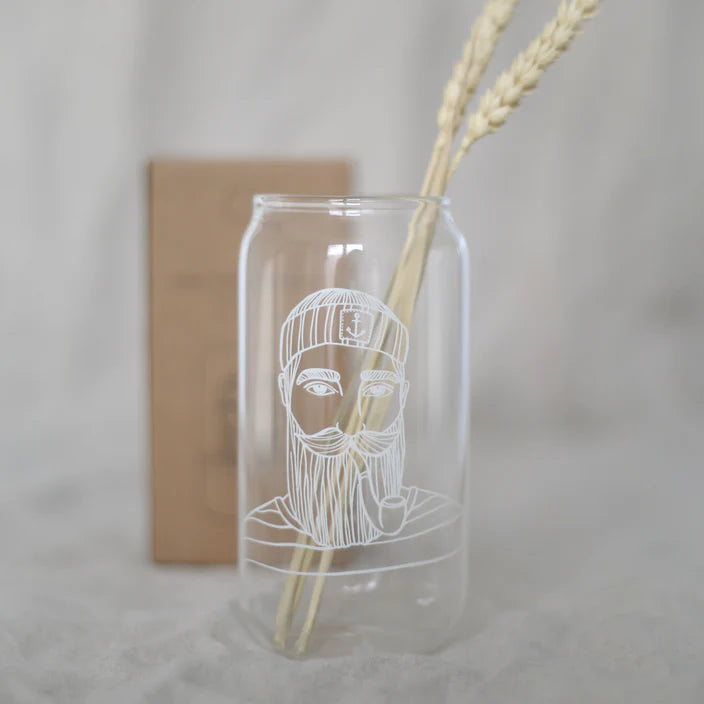 Hohes Trinkglas Seemann