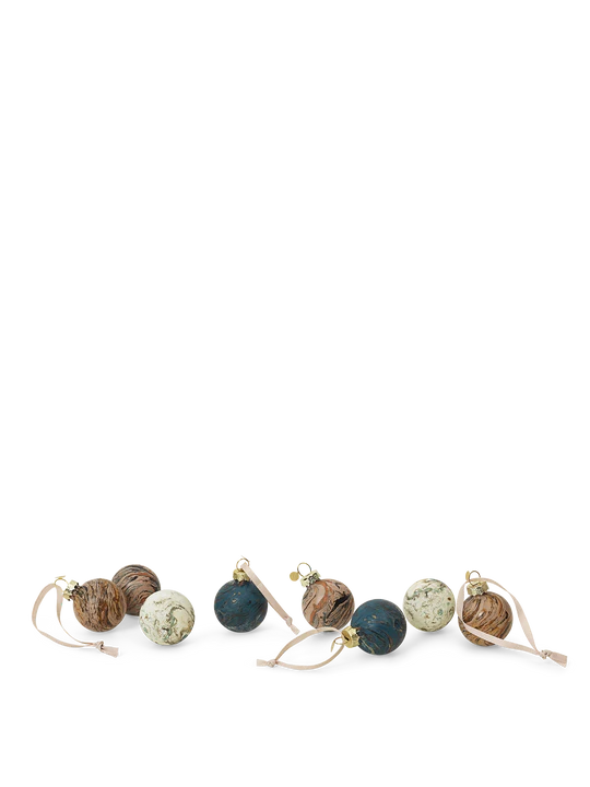 Marble Baubles , Set von 4 Stck