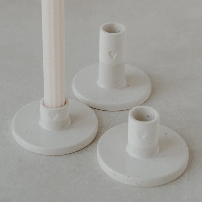 Kerzenständer Herz klein