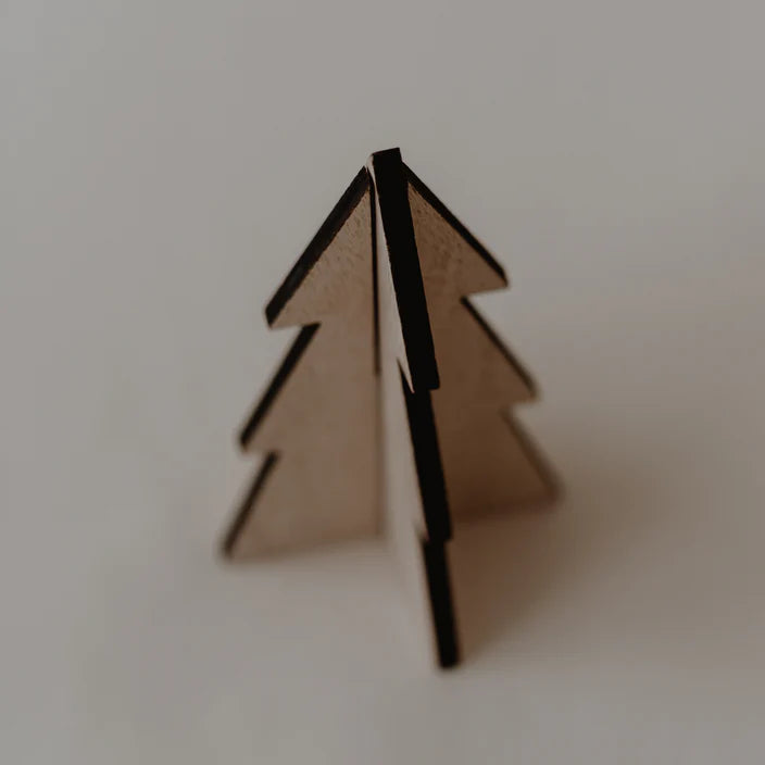 Tannenbäume im 3er Set Natur