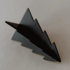 Tannenbäume im 3 er Set schwarz