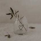 Vase Herz klein